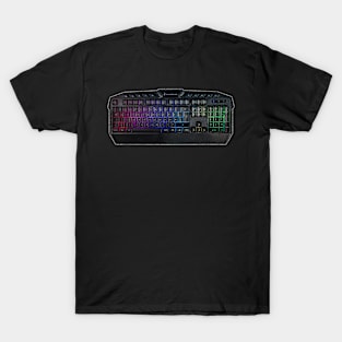 Gamer keyboard computer T-Shirt